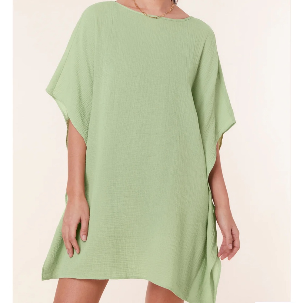ANDIE White The Magdalena Caftan Coverup AAT167 - Picture 5 of 9